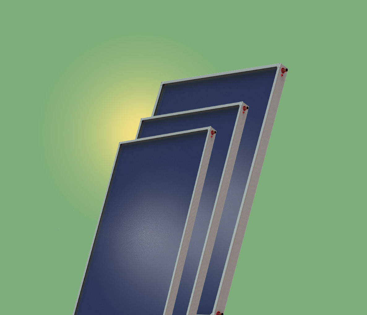 ELFOSUN3 ELFOSUN3: Collettore solare termico piano per abbinamento a sistemi di produzione di acqua calda sanitaria